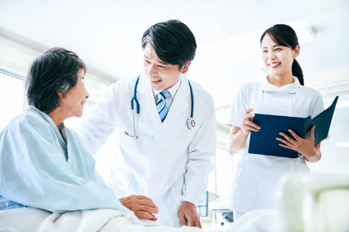 患者さまの心的負担を軽減